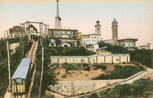 Barcelona - Tibidabo Funicular - www.simplompc.co.uk - Simplon Postcards