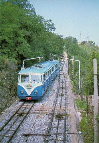 Barcelona - Tibidabo Funicular - www.simplompc.co.uk - Simplon Postcards