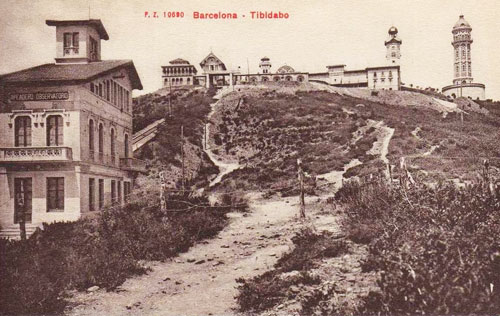 Barcelona - Tibidabo Funicular - www.simplompc.co.uk - Simplon Postcards