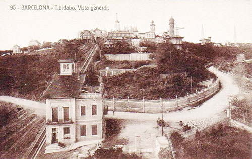 Barcelona - Tibidabo Funicular - www.simplompc.co.uk - Simplon Postcards