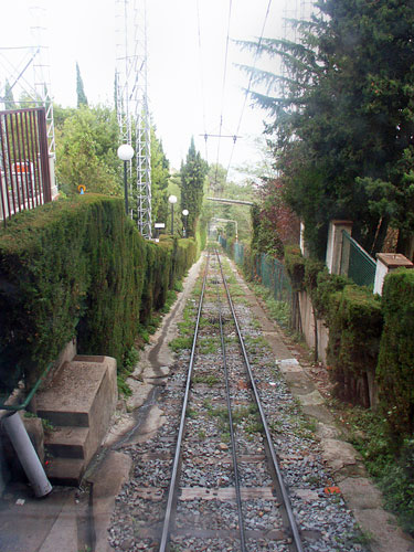 Barcelona - Tibidabo Funicular - Photo: © Ian Boyle, 1st September 2002 - www.simplompc.co.uk - Simplon Postcards