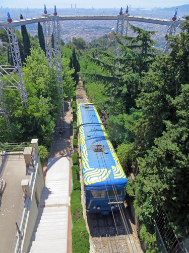 Barcelona - Tibidabo Funicular - Photo: © Ian Boyle, 7th July 2013 - www.simplompc.co.uk - Simplon Postcards