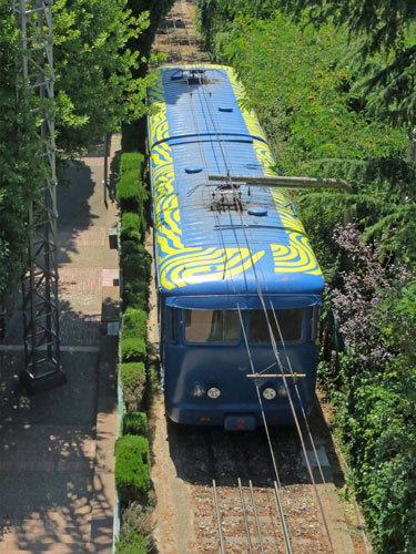 Barcelona - Tibidabo Funicular - Photo: © Ian Boyle, 7th July 2013 - www.simplompc.co.uk - Simplon Postcards