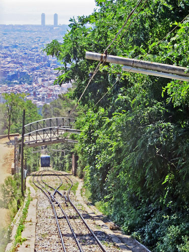 Barcelona - Tibidabo Funicular - Photo: © Ian Boyle, 7th July 2013 - www.simplompc.co.uk - Simplon Postcards