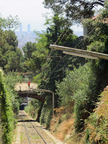 Barcelona - Tibidabo Funicular - Photo: © Ian Boyle, 7th July 2013 - www.simplompc.co.uk - Simplon Postcards