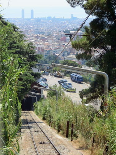 Barcelona - Tibidabo Funicular - Photo: © Ian Boyle, 7th July 2013 - www.simplompc.co.uk - Simplon Postcards