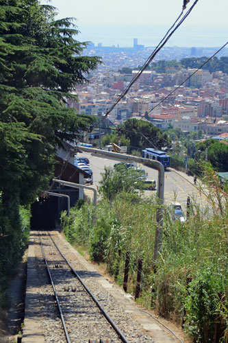 Barcelona - Tibidabo Funicular - Photo: © Ian Boyle, 7th July 2013 - www.simplompc.co.uk - Simplon Postcards