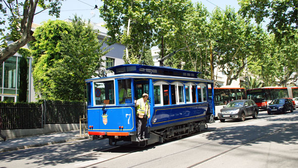 Barcelona - Tramvia Blau - Photo: © Ian Boyle, 7th July 2013 - www.simplompc.co.uk - Simplon Postcards