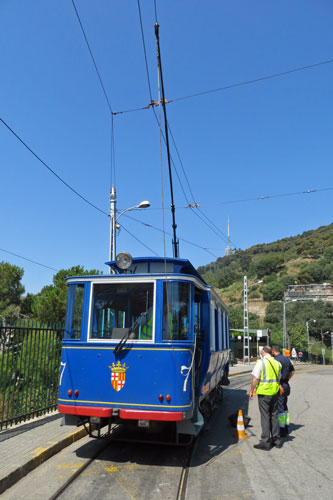 Barcelona - Tramvia Blau - Photo: © Ian Boyle, 7th July 2013 - www.simplompc.co.uk - Simplon Postcards