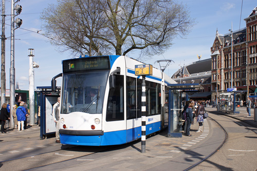 GVB Amsterdam Trams - Combino - www.simplonpc.co.uk