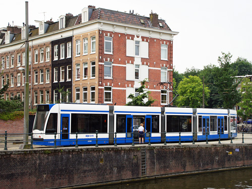 GVB Amsterdam Trams - Combino - www.simplonpc.co.uk