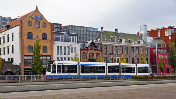 GVB Amsterdam Trams - BN 11G - www.simplonpc.co.uk