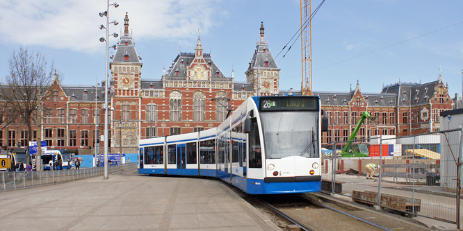 Amsterdam Trams - GVB - www.simplonpc.co.uk