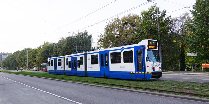 GVB Amsterdam Trams - BN 11G - www.simplonpc.co.uk