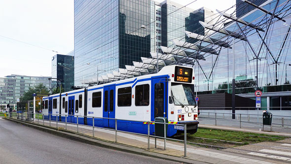 GVB Amsterdam Trams - BN 11G - www.simplonpc.co.uk