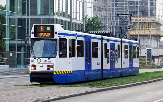 GVB Amsterdam Trams - BN 11G - www.simplonpc.co.uk