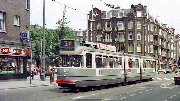 GVB Amsterdam Trams - www.simplonpc.co.uk