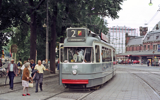 GVB Amsterdam Trams - www.simplonpc.co.uk