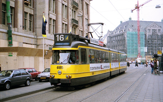 GVB Amsterdam Trams - www.simplonpc.co.uk