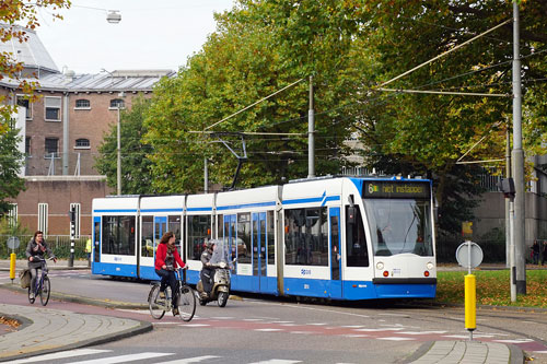 GVB Amsterdam Trams - BN 11G - www.simplonpc.co.uk