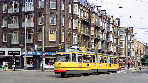 GVB Amsterdam Trams - www.simplonpc.co.uk