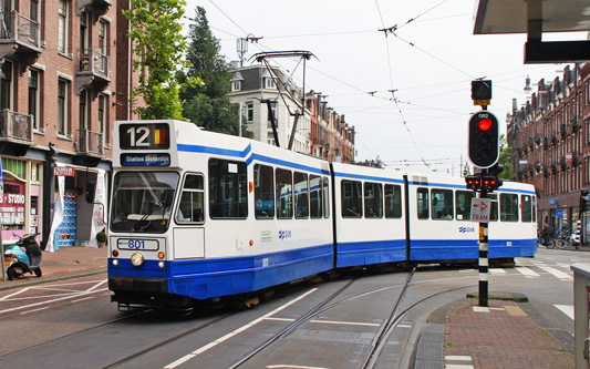 GVB Amsterdam Trams - LHB 9G/10G - www.simplonpc.co.uk