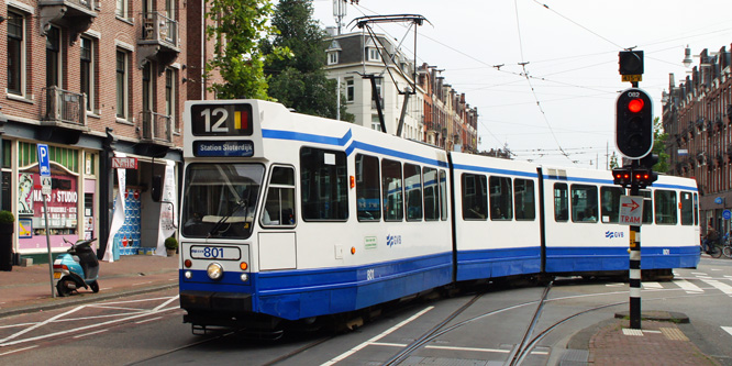 GVB Amsterdam Trams - LHB 9G/10G - www.simplonpc.co.uk