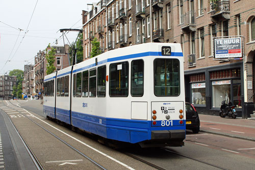 GVB TRAMS - Amsterdam - www.simplonpc.co.uk - Photo: © Ian Boyle, 13th August 2012