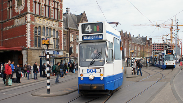 Amsterdam Trams - GVB - www.simplonpc.co.uk