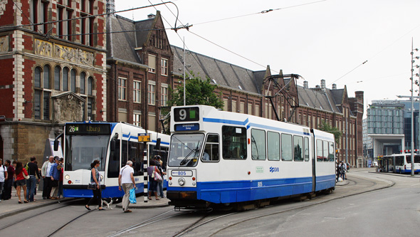 GVB Amsterdam Trams - LHB 9G/10G - www.simplonpc.co.uk