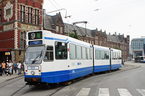 GVB Amsterdam Trams - LHB 9G/10G - www.simplonpc.co.uk