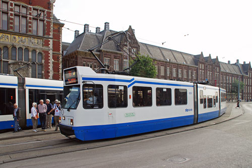 GVB Amsterdam Trams - BN 12G - www.simplonpc.co.uk