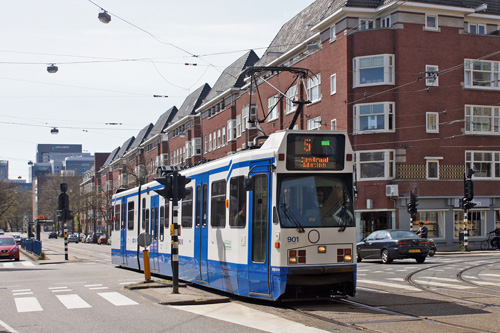 Amsterdam Trams - GVB - www.simplonpc.co.uk