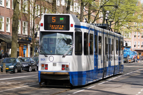 Amsterdam Trams - GVB - www.simplonpc.co.uk