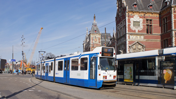 GVB Amsterdam Trams - BN 11G - www.simplonpc.co.uk