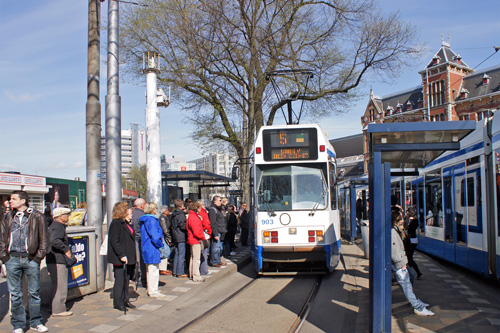 GVB Amsterdam Trams - BN 11G - www.simplonpc.co.uk