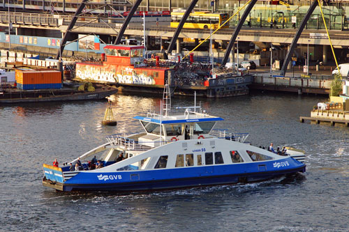 AMSTERDAM GVB FERRIES - www.simplonpc.co.uk - Photo: © Ian Boyle, 13th August 2012