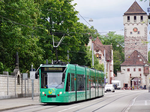 Basel Be6/8 Combino Tram - www.simplonpc.co.uk - Photo: ©Ian Boyle 26th July 2017