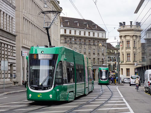 FLEXITYBasel Be6/8 Bombardier Be6/8 Tram - www.simplonpc.co.uk - Photo: ©Ian Boyle 26th July 2017