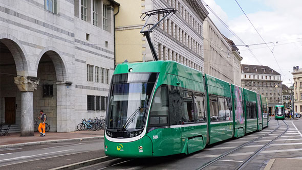 FLEXITYBasel Be6/8 Bombardier Be6/8 Tram - www.simplonpc.co.uk - Photo: ©Ian Boyle 26th July 2017