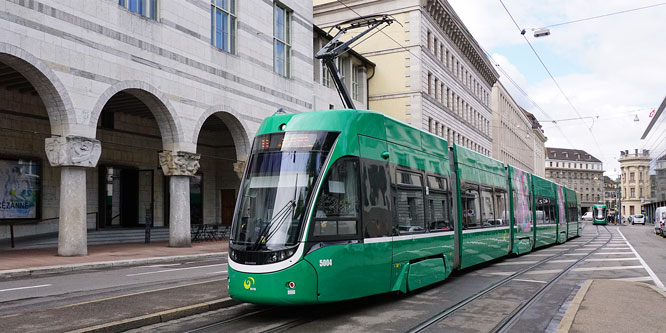 FLEXITYBasel Be6/8 Bombardier Be6/8 Tram - www.simplonpc.co.uk - Photo: ©Ian Boyle 26th July 2017