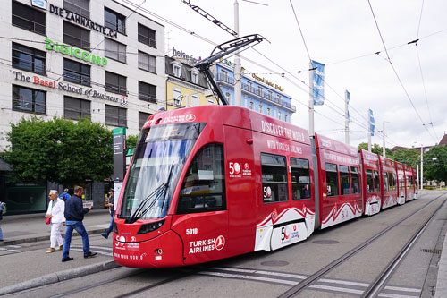 FLEXITYBasel Be6/8 Bombardier Be6/8 Tram - www.simplonpc.co.uk - Photo: ©Ian Boyle 26th July 2017