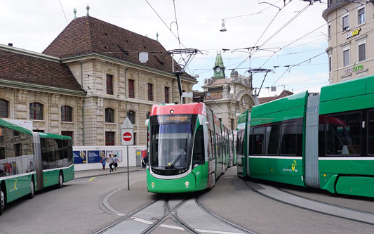 FLEXITYBasel Be6/8 Bombardier Be6/8 Tram - www.simplonpc.co.uk - Photo: ©Ian Boyle 26th July 2017