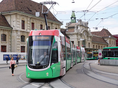 FLEXITYBasel Be6/8 Bombardier Be6/8 Tram - www.simplonpc.co.uk - Photo: ©Ian Boyle 26th July 2017