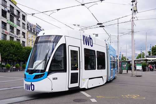 FLEXITYBasel Be6/8 Bombardier Be6/8 Tram - www.simplonpc.co.uk - Photo: ©Ian Boyle 26th July 2017