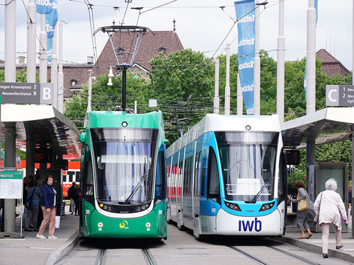 FLEXITYBasel Be6/8 Bombardier Be6/8 Tram - www.simplonpc.co.uk - Photo: ©Ian Boyle 26th July 2017