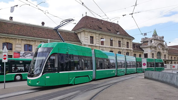 FLEXITYBasel Be6/8 Bombardier Be6/8 Tram - www.simplonpc.co.uk - Photo: ©Ian Boyle 26th July 2017