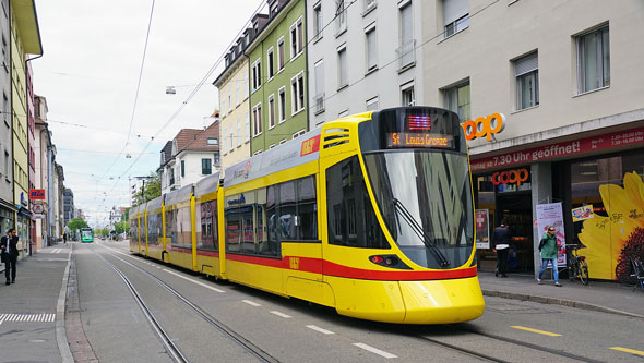 Basel BLT  Be6/8 Stadler Tango Tram - www.simplonpc.co.uk - Photo: ©Ian Boyle 26th July 2017