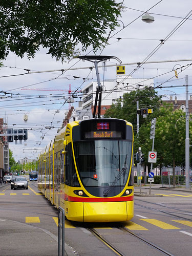 Basel BLT  Be6/8 Stadler Tango Tram - www.simplonpc.co.uk - Photo: ©Ian Boyle 26th July 2017