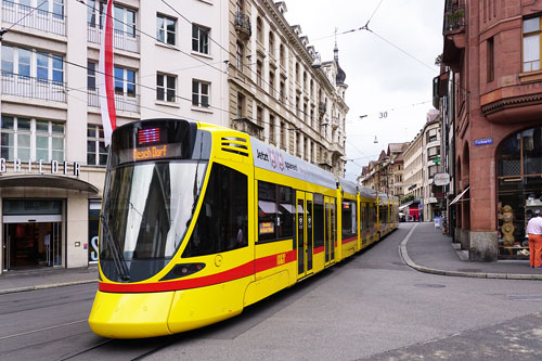 Basel BLT  Be6/8 Stadler Tango Tram - www.simplonpc.co.uk - Photo: ©Ian Boyle 26th July 2017